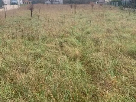 vente terrain 1289 m² artemare (01510)