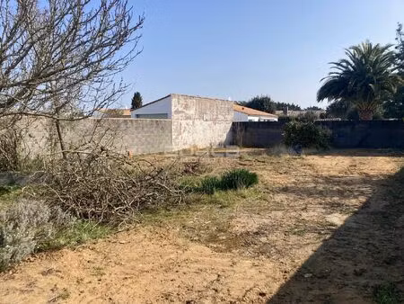 vente terrain 455 m² le bois-plage-en-ré (17580)