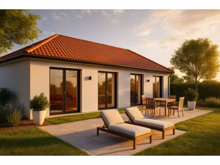 terrain 300m2 maison 100m2 + sous sol centre grezieu la vare