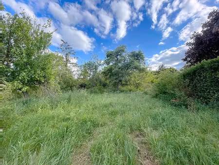 vente terrain 1022 m² à champigny (89340)  65 000 €