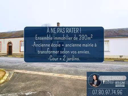 ensemble immobilier atypique de 390 m² à cloyes-les-trois-rivières – idéal projet locatif 