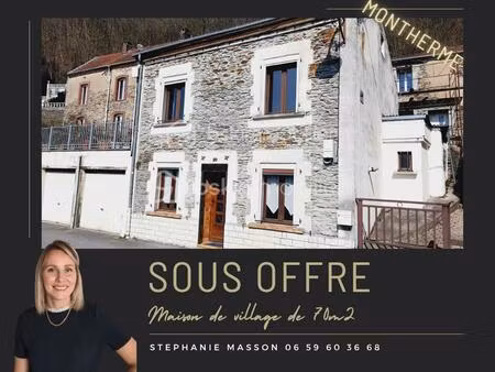 maison de 70 m² à montherme