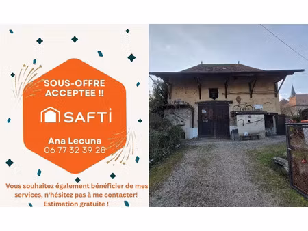 vente maison 1 pièce 77 m² à fitilieu (38490)  83 300 €