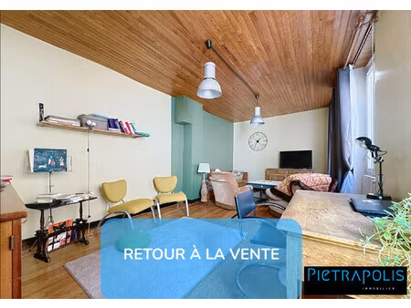 maison de ville - hyper-centre - 70m2 - 2 chambres - sans vis-à