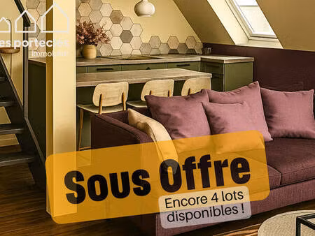 appartement 3p en duplex 68m²