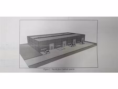 entrepot de 1152m² modulable