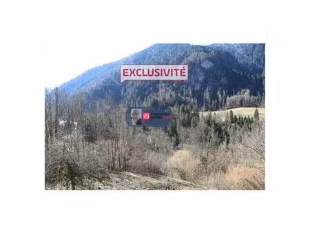 74340-situé à saint jean d'aulps -terrain contructible -proche morzine- (haute-savoie)