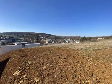 373 m2 - terrain à bâtir avec vue imprenable sur volmerange-