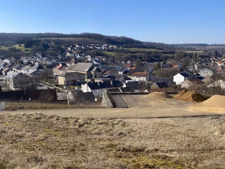 423 m2 - terrain à bâtir avec vue imprenable sur volmerange-