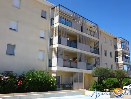 studio - saint laurent de la salanque - loggia et parking