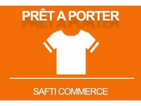 commerce prêt à porter  4 pièces 95 m2