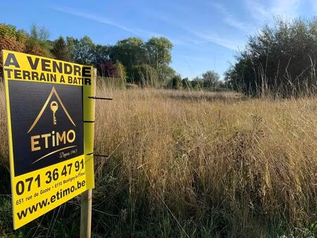 terrain à vendre à rue de gourdinne 109 ham-sur-heure (vbc52812)