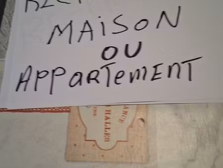 recherche maison 2 piéces