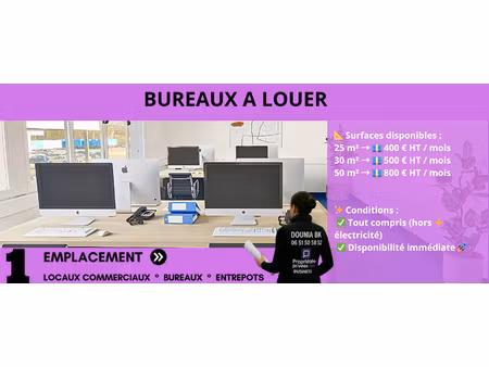 montataire- location bureaux   faible loyer