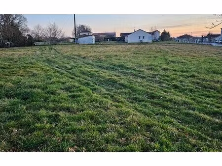 terrain burgnac m² t- à vendre  41 000 €