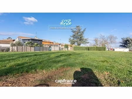 st-didier-sur-chalaronne (01140) terrain viabilisé 701m²