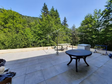 a vendre -st sauveur de camprieu - très beau chalet t7 d'en