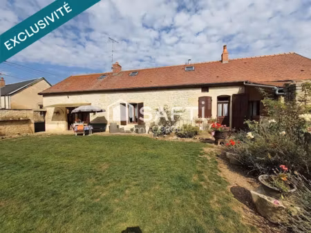 vente maison 6 pièces 166 m² à coulmier-le-sec (21400)  168 000 €