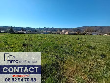vente terrain 1796m2 livinhac-le-haut 12300 - 48000 € - surface privée
