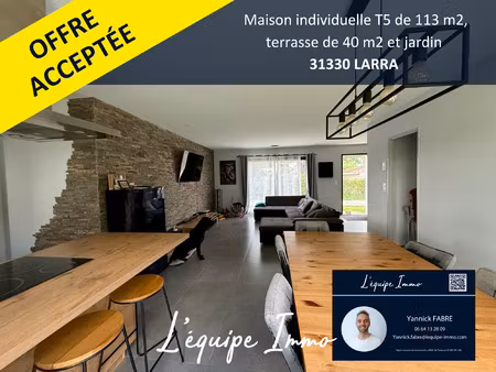 t5 avec suite parentale et garage sur près de 690m2