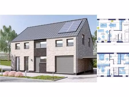 maison à vendre avec garage et 4 chambres   sars-la-buissière (vbc53567)