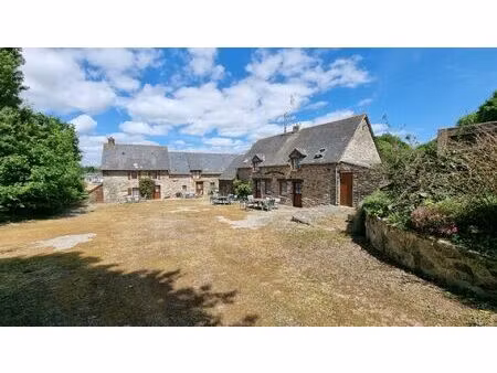 cotes d'armor  proche guerledan  complexe de 5 maisons  un appartement  petit camping et p