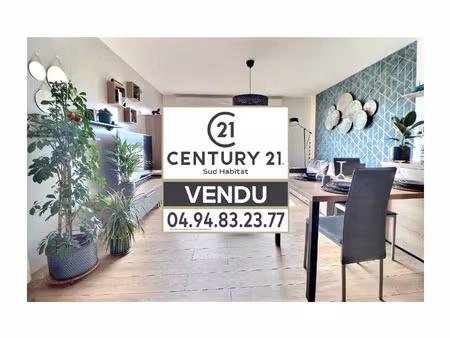 vente appartement 3 pièces 62 m² puget-sur-argens (83480)
