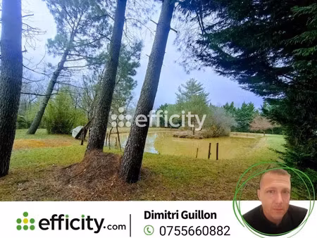 vente terrain 4084 m² à vivonne (86370)  23 100 €