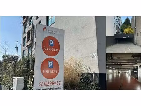 parking à louer à rue maurice charlent 53 auderghem (vbc54436)