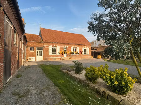 vente maison 5 pièces 110 m² maucourt (80170)