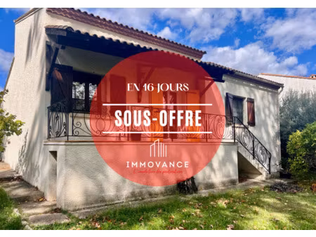 vente maison 4 pièces 100m2 montpellier (34070) - 362250 € - surface privée