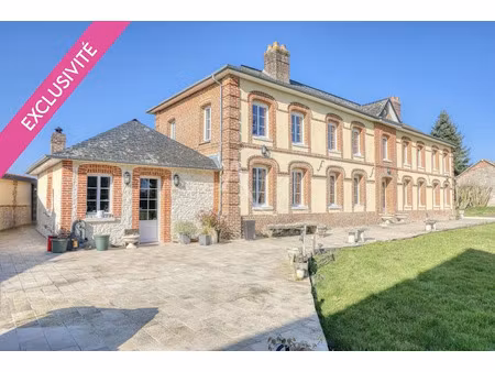 vente maison 8 pièces 291 m² à charleval (27380)  522 000 €