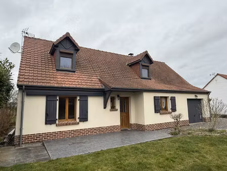 vente maison 4 pièces 112 m² caulières (80290)