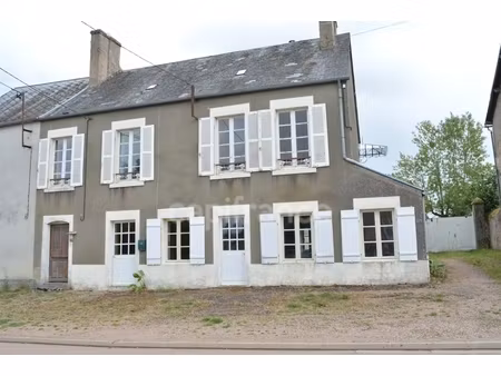 dpt nièvre (58)  à vendre aunay en bazois immeuble 2 appartements 1 garage