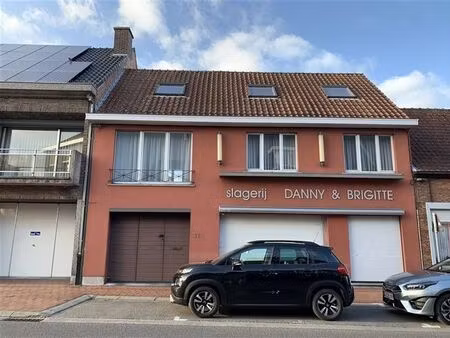 entreprise + maison spacieuse au centre de moerbeke-waas