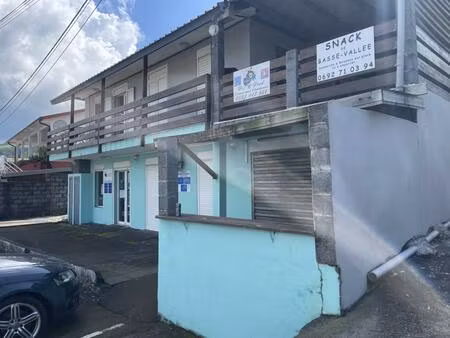 vente local industriel 177 m² saint-philippe (97442)