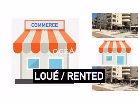 location commerce 3 pièces 47 m² à antibes (06160)