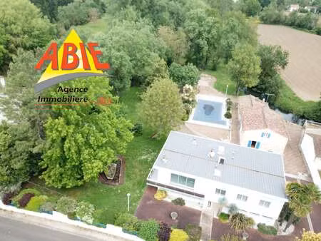 vente maison piscine à magné (79460) : à vendre piscine / 284m² magné