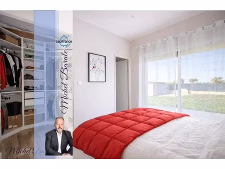 maison moderne  de plain-pied  6 pièces sur 1200m2 de terrain à vernioz (38)