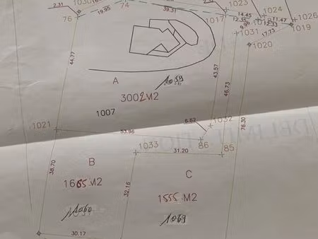 vente terrain 1555 m² crevin (35320)