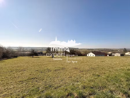 à vendre : terrain à bâtir de 3 740 m2 à racécourt  entre mi