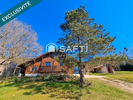 chalet coup de coeur de 72m2 avec jardin de 2015m2