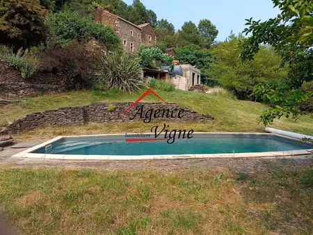 vente maison 8 pièces 220 m² à malbosc (07140)  424 000 €