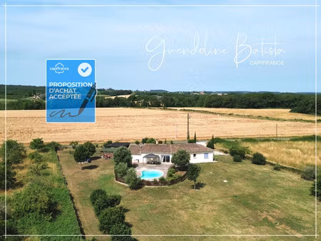 maison à vendre ribagnac 7 pièce(s) 143m2 249 000€