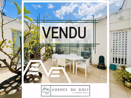 vente maison 4 pièces 101 m² la grande-motte (34280)