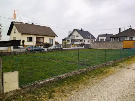 vente terrain 493 m² à gries (67240)  128 000 €