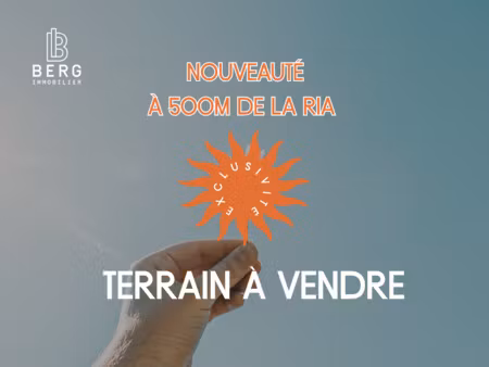 vente terrain à belz (56550) : à vendre / belz