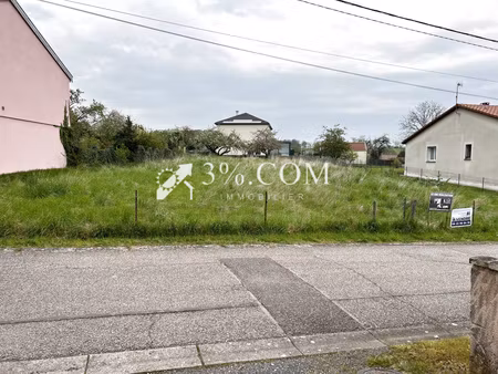 terrain 808 m² 54370 maixe