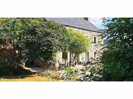 maison avec jardin et terrasse merléac (22)