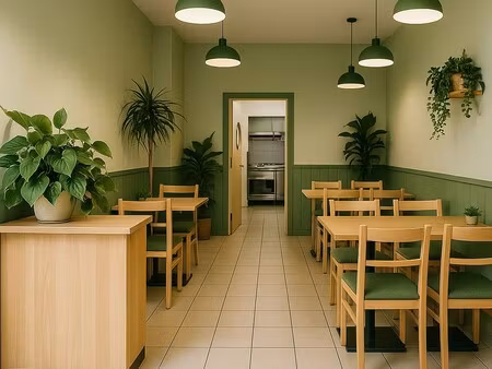 vente restauration rapide 92 m²